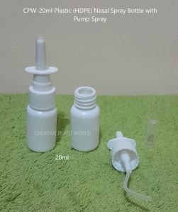 Plastic Nasal Spray Bottles
