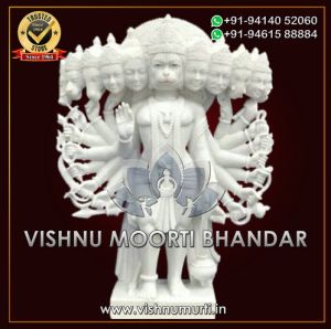 Hanuman Ji Viratswarupa Marble Statue