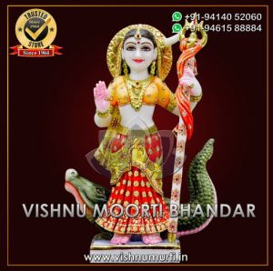 Khodiyar Mata Marble Murti