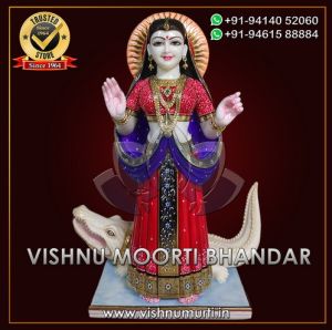 Khodiyar Mata Marble Murti