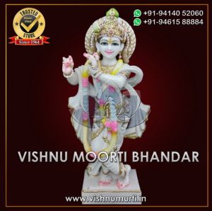Marble Krishna Statue