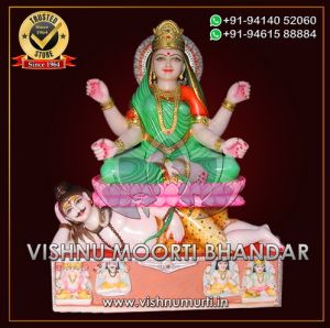 Mahamaya Mata Marble Statue