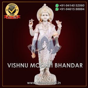 Marble Dhanvantari Statue