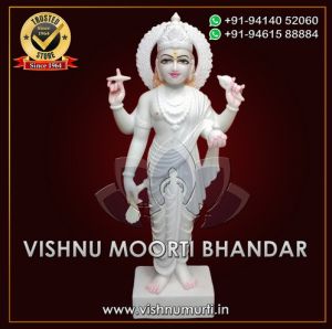 Marble Dhanvantari Statue