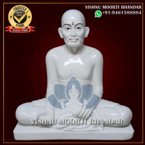 Marble Gajanan Maharaj Statue