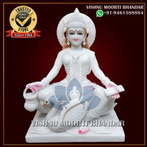 Marble Gayatri Mata Statue