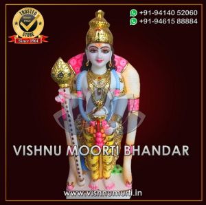 Marble Kartikeya Statue
