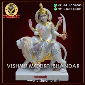 Marble Katyayani Mata Statue