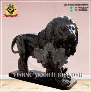 marble lion statue