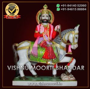 Marble Ramdev Baba Murti