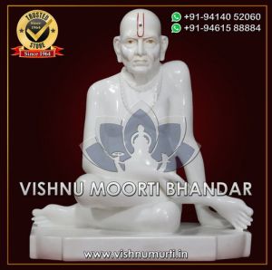 Marble Swami Samarth Statue