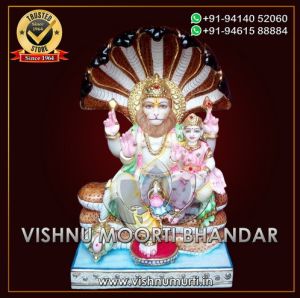 Narsingh Bhagwan Marble Statue