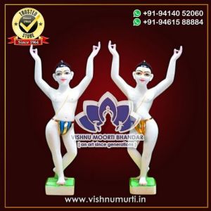 Nitai Gaura Marble Statue