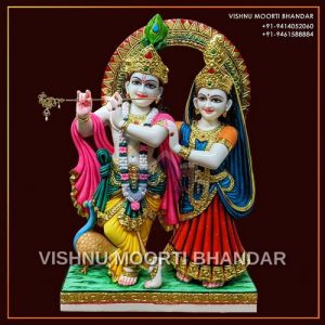 Radha Krishna Yugal Marble Murti