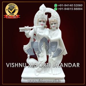 Radha Krishna Yugal Marble Murti