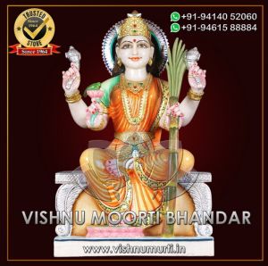 Sri Lalitha Devi Marble Statue