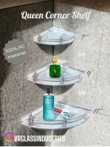 Acrylic Corner Shelves