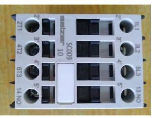 Air Break Contactor 9A 3 Pole Aux 1NC 230 V AC