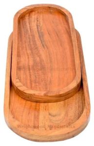 Acacia Wood Serving Platter