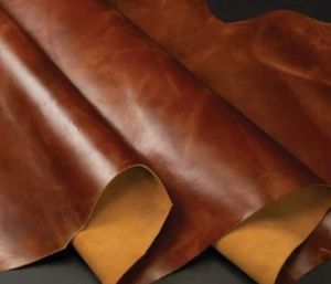 Oily Waxy Buffalo Leather