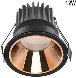 Round 12W Recess Cob LED Down Lighter