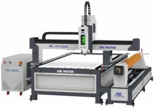 CNC Router Machine With Side Rotary