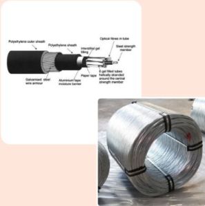Galvanized Steel Cable Armouring Wire
