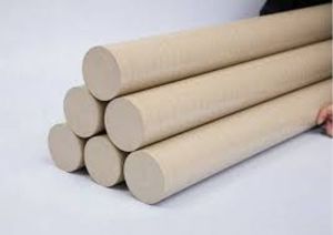 Off White Round Industrial Peek Rod