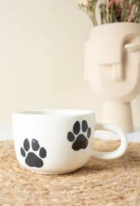 Panda Paw  Design Ceramic Cup