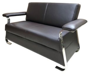 Office Sofa 2 Seater in Grey Color