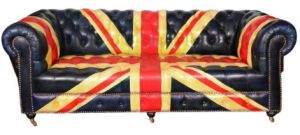 Uk Style Leather Sofa