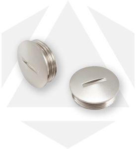 Brass Round Head Stop Plug