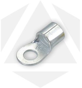 Ring Type Tinned Copper Cable Terminal Ends Non Insulated, For Automotive