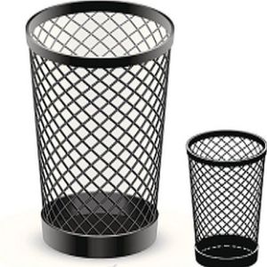 Metal Mesh Waste Paper Bin