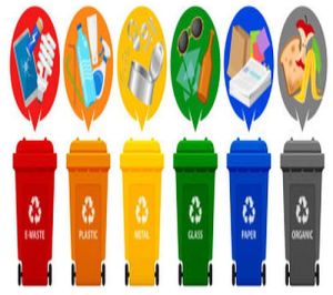 Plastic Recycle Waste Bin