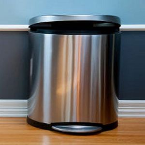 Stainless Steel Round Bin