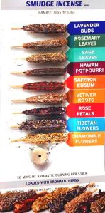 Botanical Smudge Incense Sticks