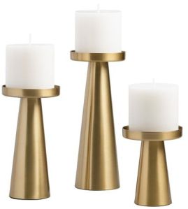 Metal Pillar Candle Stand