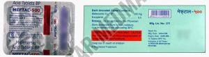 Meftal 500mg Mefenamic Acid Tablets