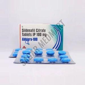 Abhigra 100mg Sildenafil Citrate Tablet