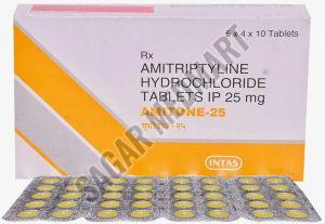 Amitone 25mg Amitriptyline Tablet