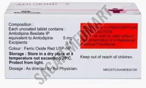 Amlokind Amlodipine 5mg Tablet
