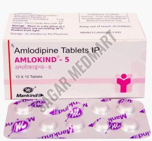 Amlokind Amlodipine 5mg Tablet
