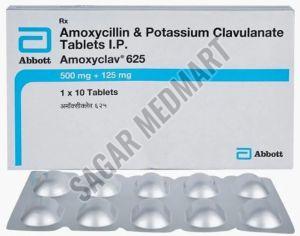 Amoxyclav 625mg Amoxycillin & Potassium Clavulanic Tablets