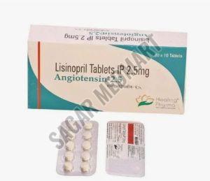 Angiotensin 2.5mg Lisinopril Tablet