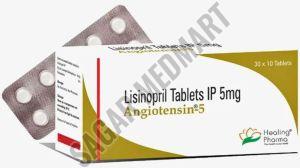 Angiotensin 5mg Lisinopril Tablet