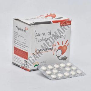Atenheal 25mg Atenolol Tablets