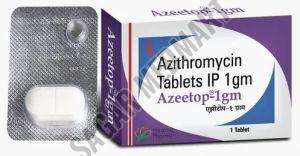 Azeetop 1gm Azithromycin Tablet