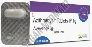 Azeetop 1gm Azithromycin Tablet