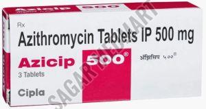 Azicip Azithromycin 500 Mg Tablets